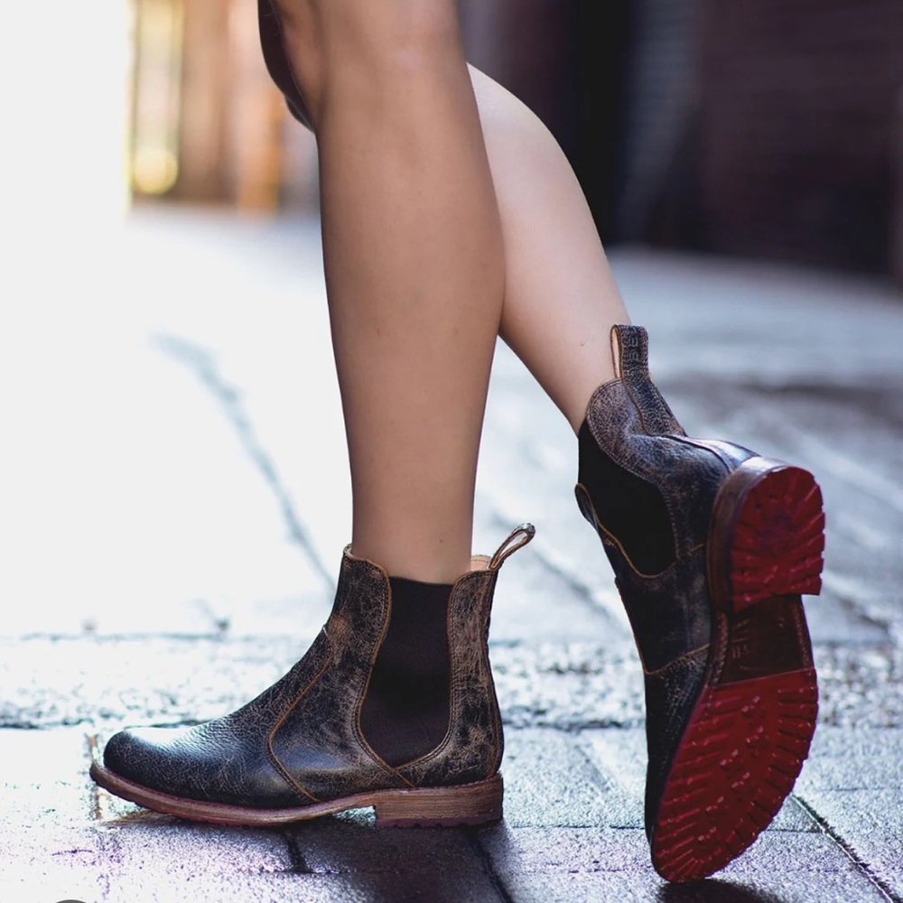 BED STU Nandi Moto Ankle Boots